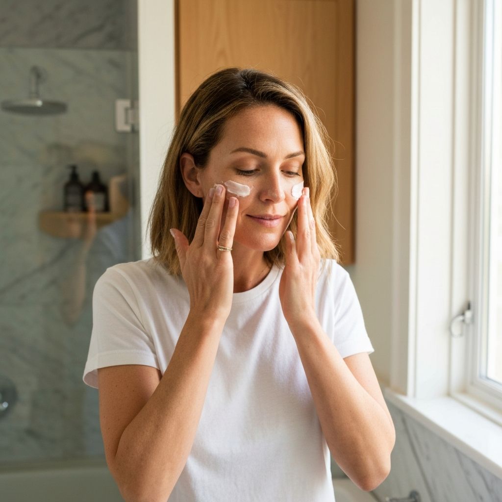 Cuidado diario de la piel con productos naturales